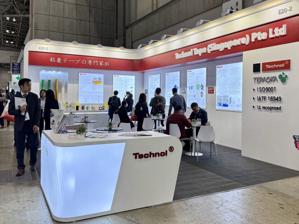 Technol Tape Booth at NEPCON Japan 2025 at Tokyo Big Sight, Tokyo